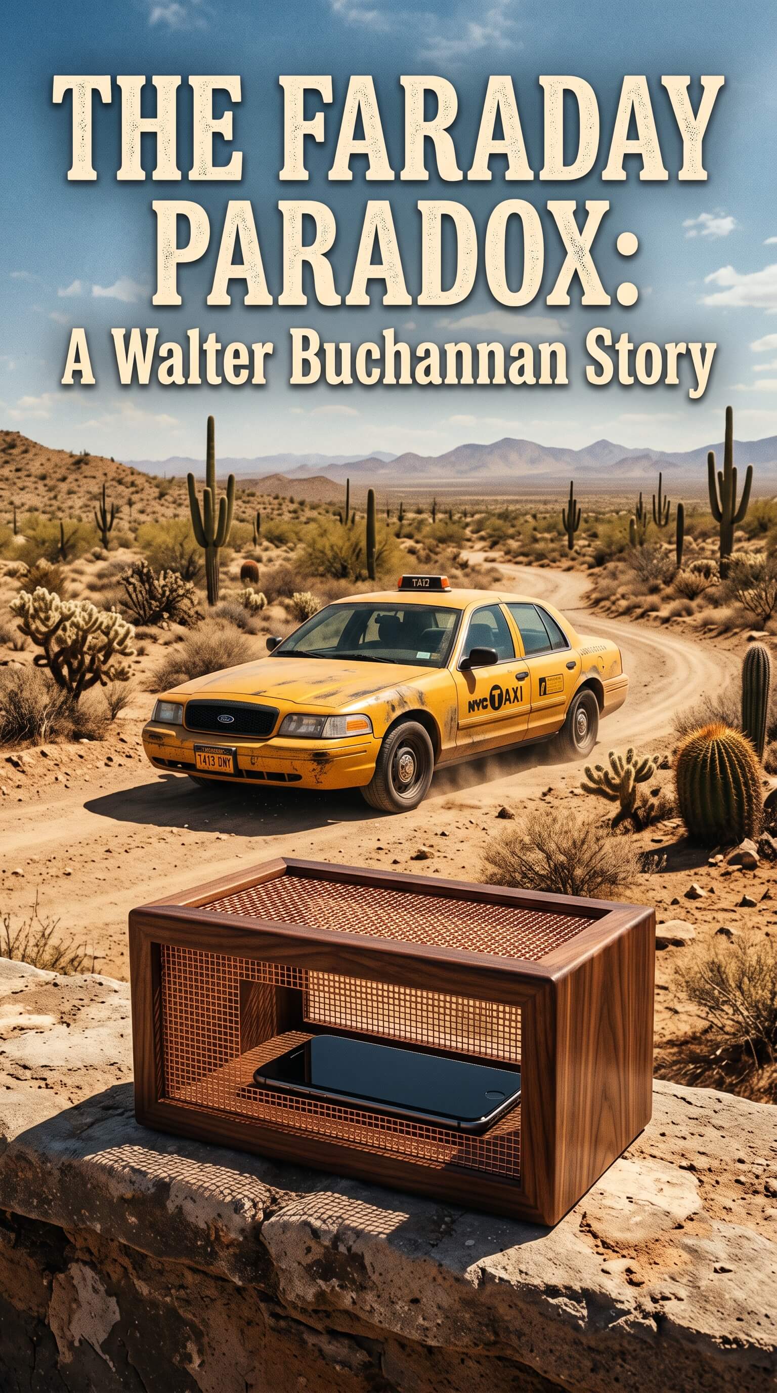 Cover for The Faraday Paradox: A Walter Buchanan Story (The Walter Buchanan Books Book 1)